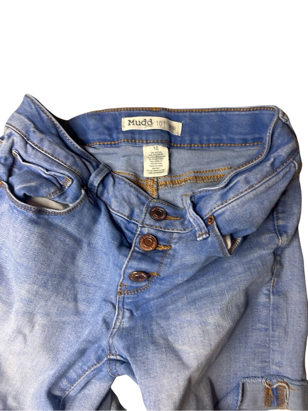 Girls Jean shorts lot size 10 12 - Picture 7 of 14